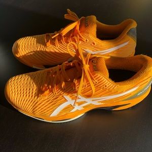 Men’s size 12 ASICS Solution Speed FF tennis shoes, gently used